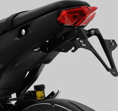 Image de ZIEGER Basic Support de plaque d'immatriculation compatible avec Yamaha MT-09