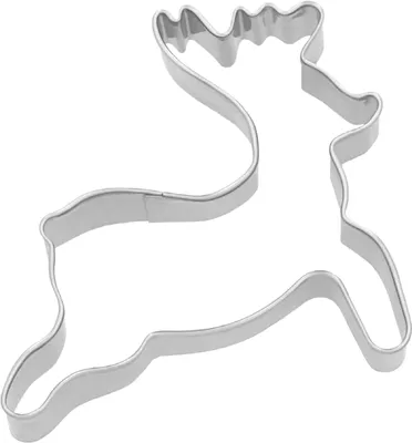 Image de Birkmann Emporte-pièce, Renne, emporte-pièce, moule à biscuit, biscuit, acier inoxydable, 6.5 cm, 195981