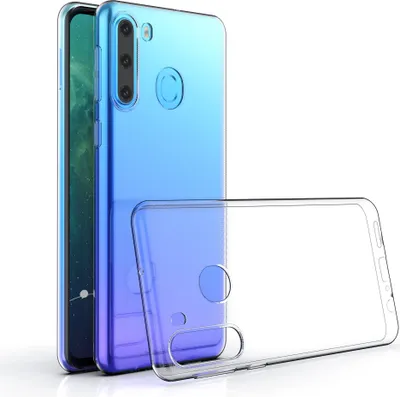Produktbild von Samsung Galaxy A21 Transparent Back cover case - Silicone