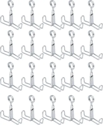 Produktbild von Edelstahl-Schlauchschelle, 20 Stück, Federkraft, für Latex-, Gummischläuche, Abdichtung, wasserdicht
