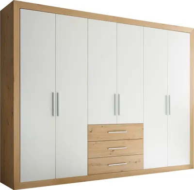 Produktbild von Kleiderschrank Drehtürenschrank Schlafzimmerschrank Schrank Schlafen "Frieda I"