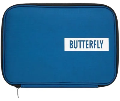Immagine prodotto di Butterfly - Custodia per racchette da ping pong "New Single", logo MR78204 (2 cm x 31 cm x 23 cm) (blu)