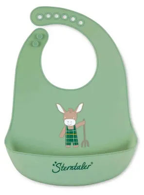 Produktbild von Sterntaler Silikon Lätzchen Emmilius hellgrün