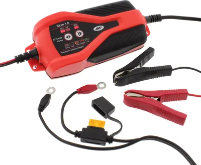 Produktbild von JMP Skan 1.0 Batterie Ladegerät 1A - 6V / 12V für Motorrad / Quad / ATV