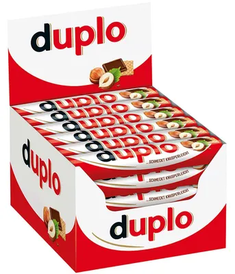 Produktbild von Ferrero Duplo Classic Einzelriegel 40er Big-Pack (40 x 18g Riegel)