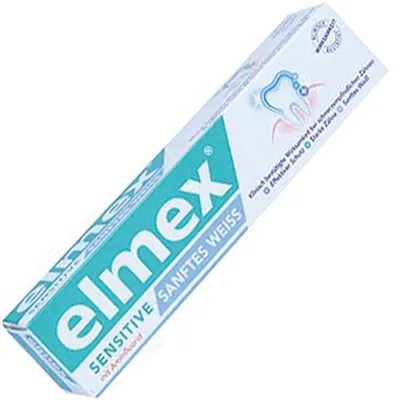 Produktbild von elmex SENSITIVE SANFTES WEISS Zahnpasta, 75 ml Zahncreme