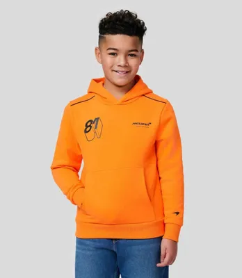 Produktbild von Kinder-Sweatshirt Mclaren Jr Fw Op Driver Hoodie Orange Orange - 158