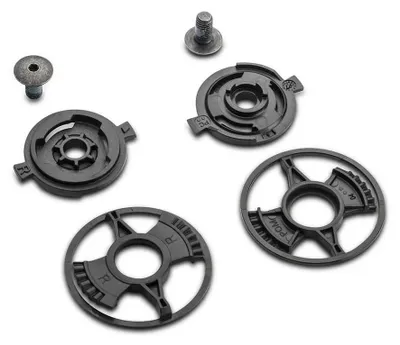 Produktbild von Schuberth C5/e2/s3 Helmvisier Mechanismus Kit Silber Silber One Size