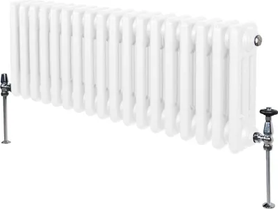 Zdjęcie produktu dla Tradycyjny grzejnik 3-kolumnowy - 300 x 832 mm - Biały