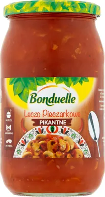 Produktbild von Bonduelle pikantné huby a pór 780 G