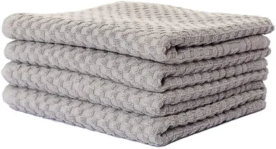 Zdjęcie produktu dla Zestaw 4 wysokiej jakości ręczników do kąpieli, 50 x 100 cm