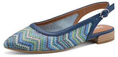 Produktbild von Jana Damen Sling Vegan 8-29464-46 Denim Multi (blau, 41 EU)