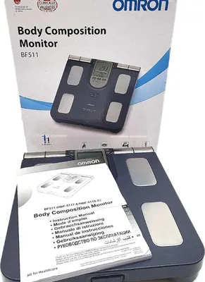 Produktbild von Omron BF511 Körperanalysegerät Elektronische Personenwaage