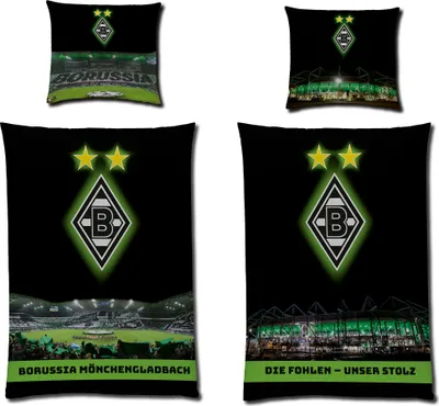 Produktbild von Borussia Mönchengladbach Borussia-Park Bettwäsche Linon / Renforcé