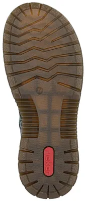 Imagen del producto de Botas de cordones Rieker, color negro