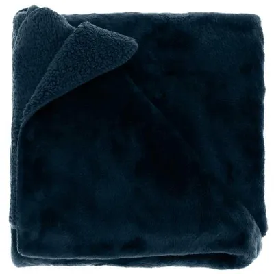 Produktbild von Unique Living – Plaid Torvah – 150 x 200 cm – Blau