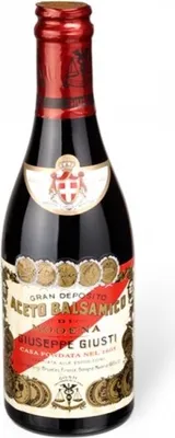 A bottle of balsamic vinegar.