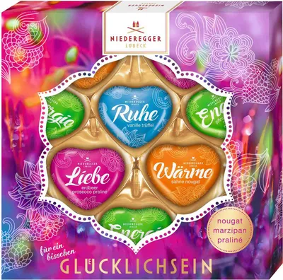 Produktbild von Niederegger Glücklichsein Herzen 125g