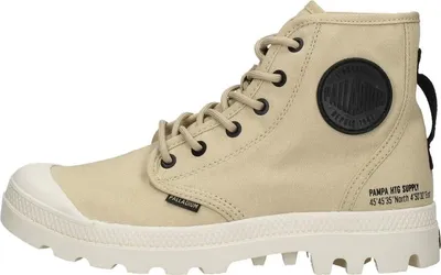 Image de Palladium Pampa HTG Supply Veterschoenen Hoog - Beige - Maat 36