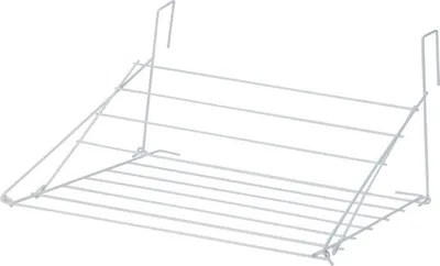 Zdjęcie produktu dla Excellent Houseware | Konik na kaloryfer - Konik na ubrania - 73 x 58 x 29 cm - Biały - Składana suszarka - Metalowy