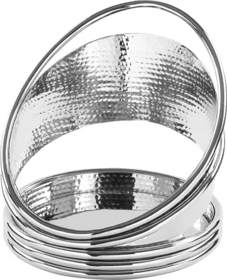 Produktbild von Fink EZ-COLETTE, Windlicht, vernickelt, silberfarben, L. 25.5 cm, B. 25.5 cm, H. 25 cm, D. 25.5 cm 159594
