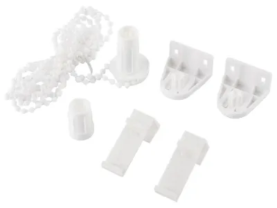 Rollo-Halterung 17 mm, Ersatzteil-Set, ohne Bohren, für Fenster
