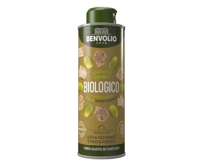 Immagine prodotto di Olio al Tartufo Biancoa base di Olio Extravergine di Oliva 250ml