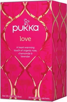 Obrázok produktu pre Čaj Love20 vrecúšok PUKKA