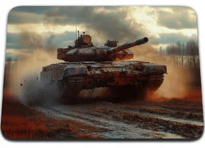 Image de PODKŁADKA POD MYSZKĘ 36 x 29 - CZOŁG WOJSKO ARMIA