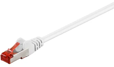 Image de goobay Câble patch Cat 6 S/FTP PIMF blanc 25 m