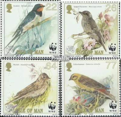 Produktbild von Briefmarken GB - Isle of Man 2000 Mi 860-863 (kompl.Ausg.) postfrisch Naturschutz