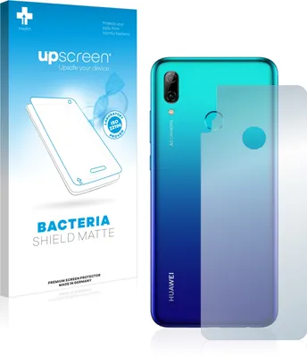 Produktbild von upscreen Schutzfolie für Huawei P smart 2019 (Rückseite) Antibakterielle Folie Matt Entspiegelt Anti-Fingerprint Anti-Kratzer