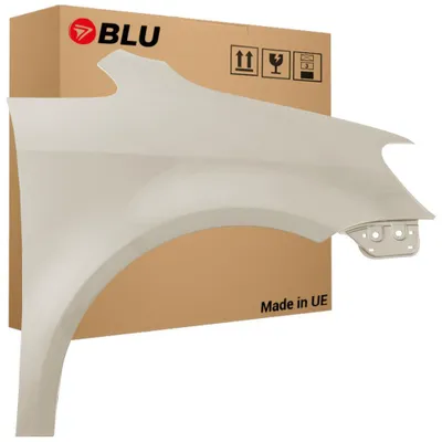 Immagine prodotto di BLU Parafango compatibile con VW Volkswagen Touran 1T3 LR7L Destra Silber SilverLeaf | 2010-2015 | Anteriore | Verniciato | Pronto per il montaggio | Acciaio