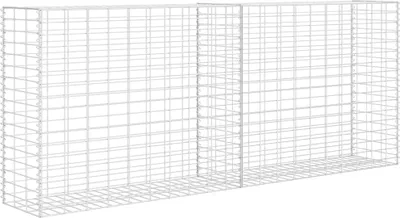 Immagine prodotto di vidaXL Gabbione in acciaio zincato 85x30x200 cm