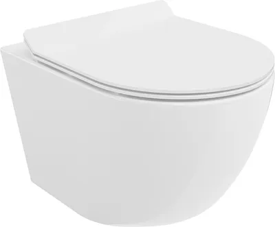 Obrázek produktu pro Mexen Lena WC mísa Rimless s pomalu padající deskou slim, duroplast, Bílá - 30224000