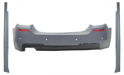 Produktbild von Heckstoßstange mit Seitenschweller für BMW 5er F10 2011-2017 M-Technik Look.