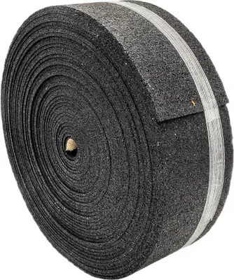 Produktbild von REGUPOL - Gummimatte 20000x60x4mm, Akustikgummi-Granulatrollen, Antirutschmatte, Terrassenpad schwarz, Bautenschutzmatten - Langlebiges Material