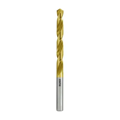 Produktbild von Ruko Spiralbohrer DIN338 Typ N Durchmesser 12mm HSS TiN - 250120T
