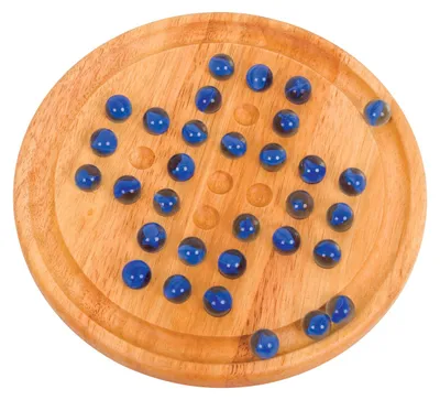 Image de Jeu de solitaire en bois Bigjigs