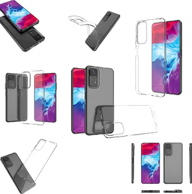 Immagine prodotto di Per Xiaomi Redmi Note 11S / 11 4G Custodia trasparente in silicone per cellulare