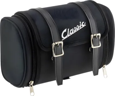 Produktbild von Gepäckträger Tasche SIP Style Classic 25x17x15cm schwarz für LML Bella Belladonna 1 RV, Vespa Classic V1T V31T GS VS3T VS5T DLX Deluxe Via Toscana