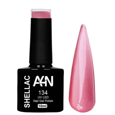Produktbild von A4N Cat Eye 134 UV Gellacke in sommerlichen Pastellfarben, zaubere mit dem Magnet deine eigenen Effekte