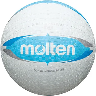 Produktbild von Molten Softball S2V1550-WC Soft Volleyball weiß blau