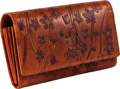 Produktbild von XL Damen Portemonnaie Groß aus Leder, Karten Geldbörse mit 16 Kartenfächern, XXL Münzfach, RFID Schutz, Luxus Brieftasche mit Geschenkbox, geräumig
