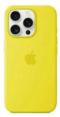 Immagine prodotto di Etui Apple Ma7U4Zm/A Custodia in silicone per Iphone 16 Pro Max 6.9 Magsafe Żółty/Star Fruit