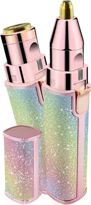 Image de INF Rasoir Électrique 2-en-1 pour Femmes - Rechargeable USB, Multicolore