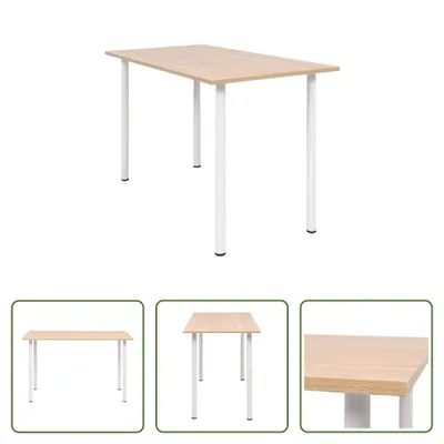 Obrázok produktu pre The Living Store jedálenský stôl 120×60×73 cm dub hnedý a biely