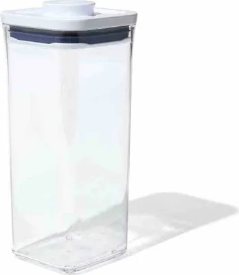 Produktbild von OXO 11233900, Universalbehälter, 1,6 l, Transparent, Abnehmbarer Deckel, Quadratisch, 104,1 mm