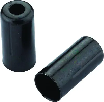 Produktbild von Jagwire Endkappen Ø 5 mm Aluminium für Bremszugaußenhüllen Schwarz.