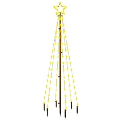 Zdjęcie produktu dla Choinka z kołkiem gruntowym, 108 ciepłych białych LED, 180 cm